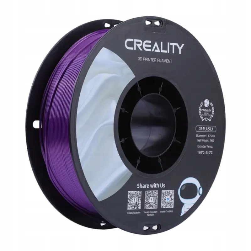 Filament Creality PLA Fioletowy Jedwabny (PURPLE SILK)