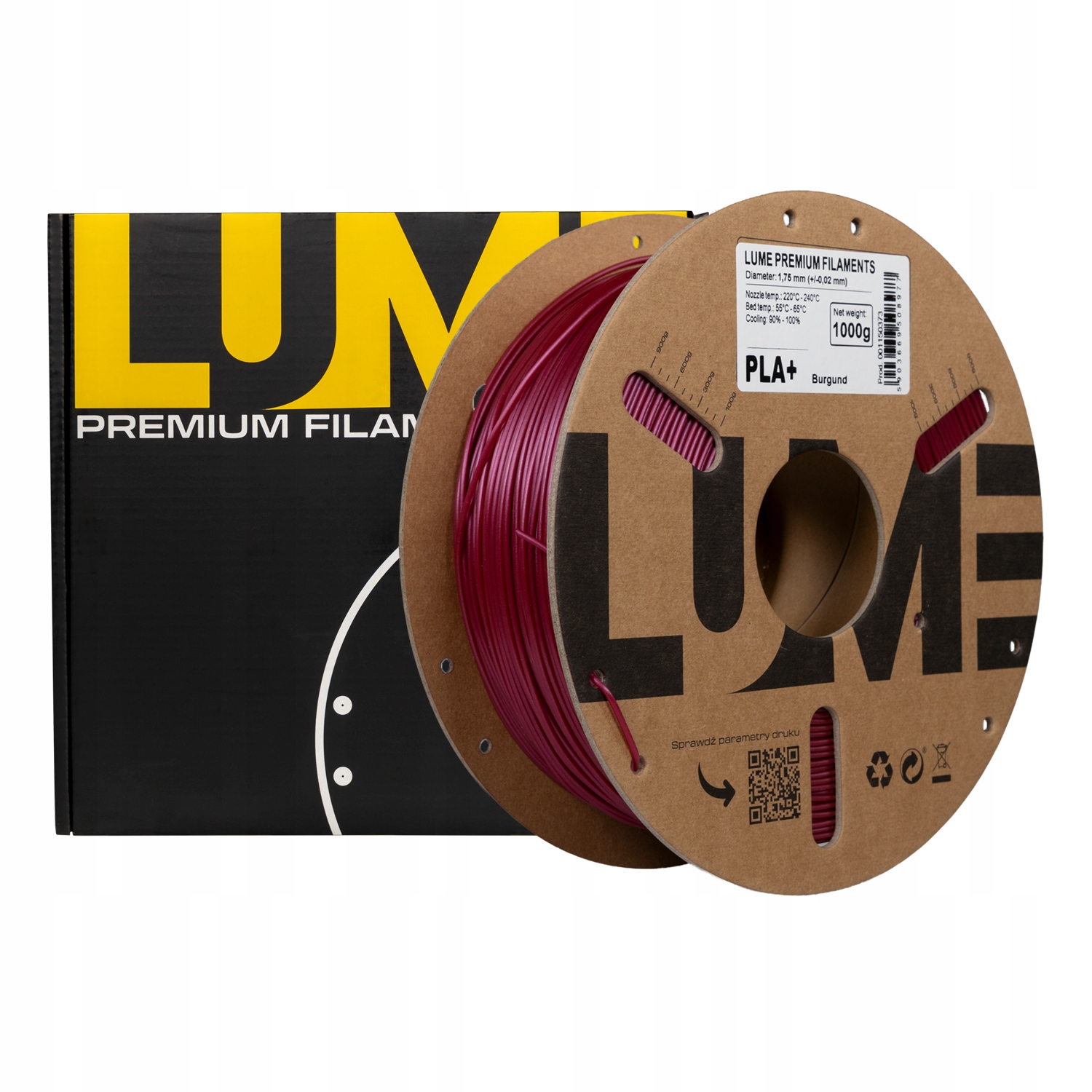 Filament LUME PLA Plus Różowy (PINK)