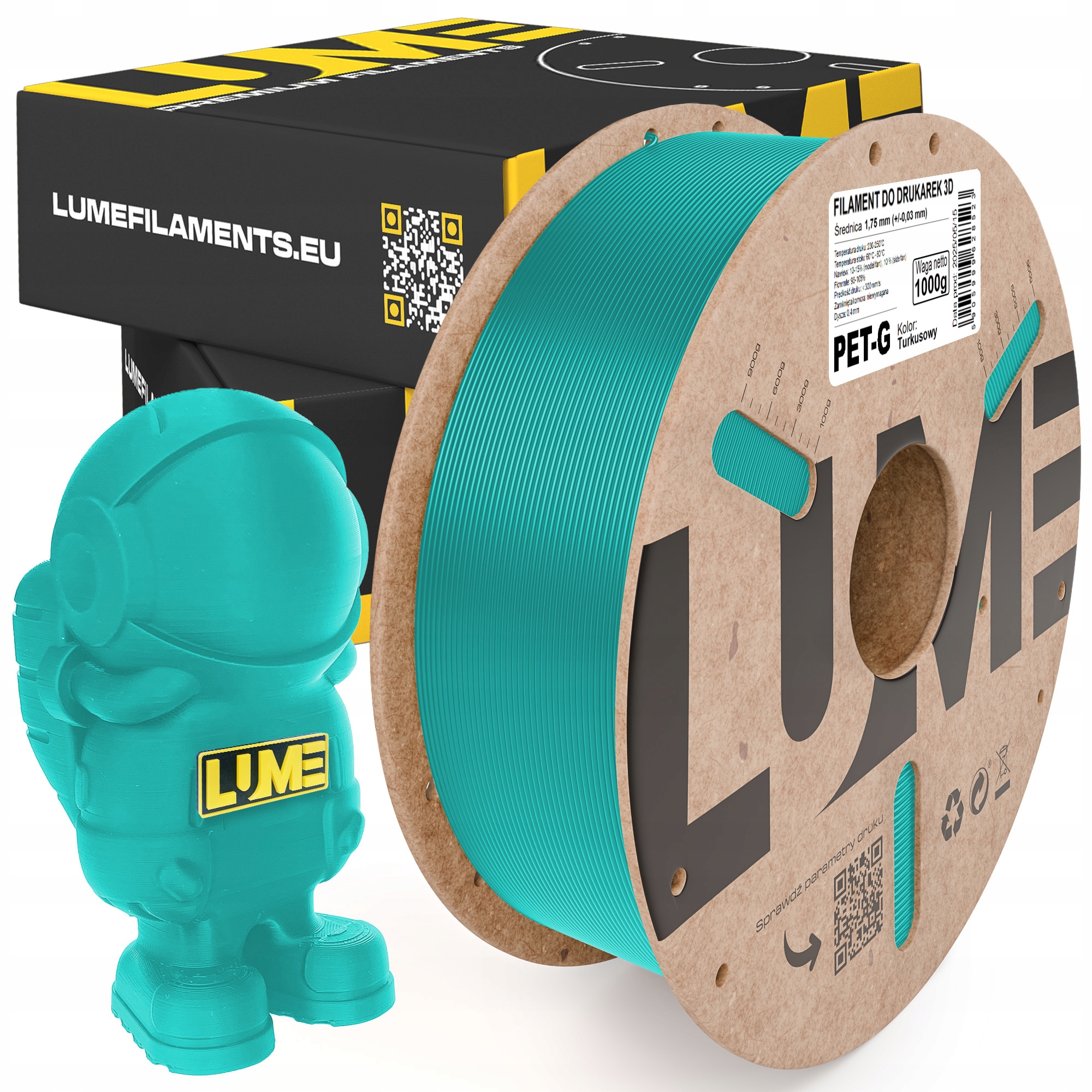 Filament null PETG Zielony (GREEN)