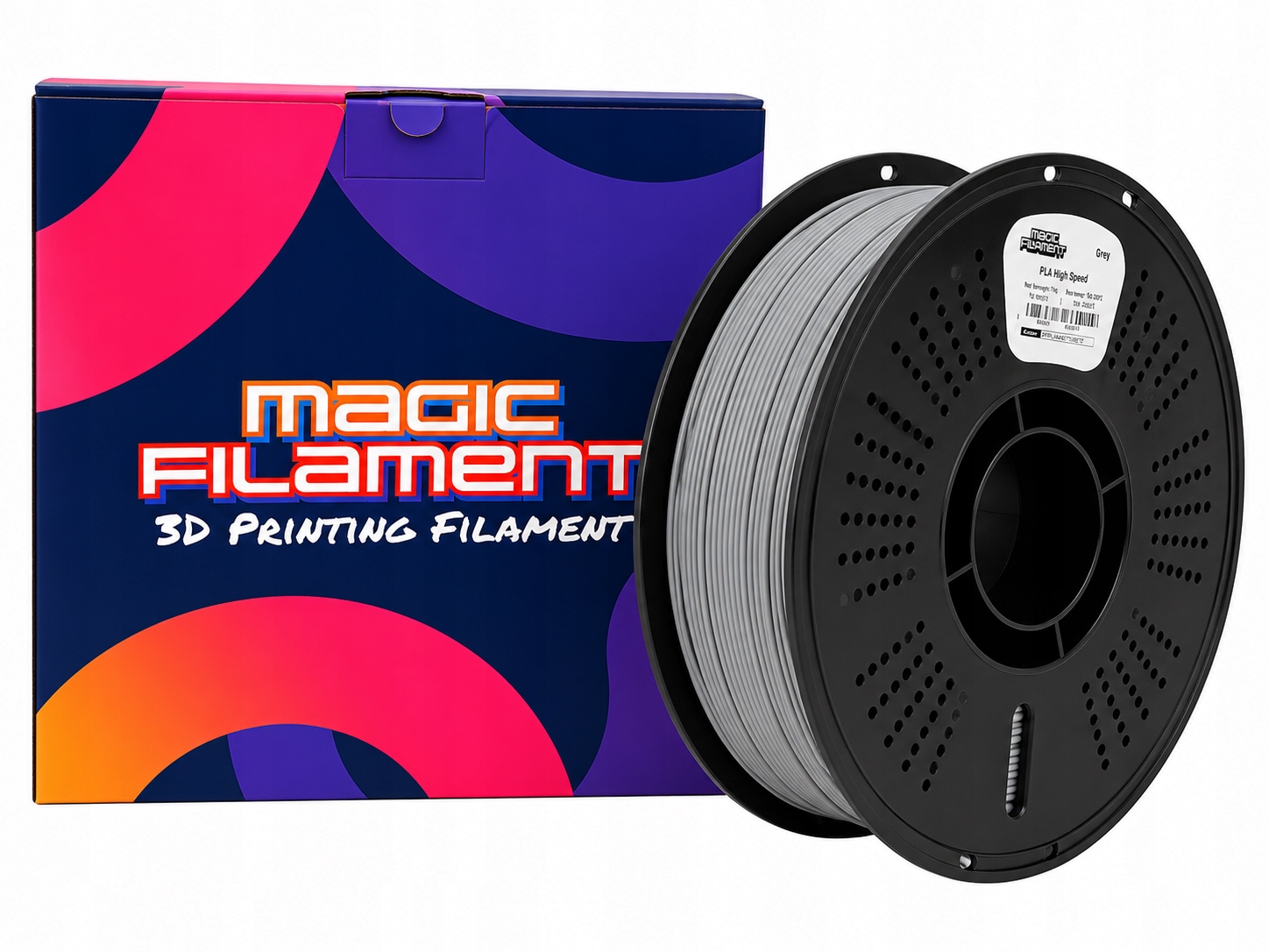 Filament Magic Filament PLA High-Speed Szary (GRAY)