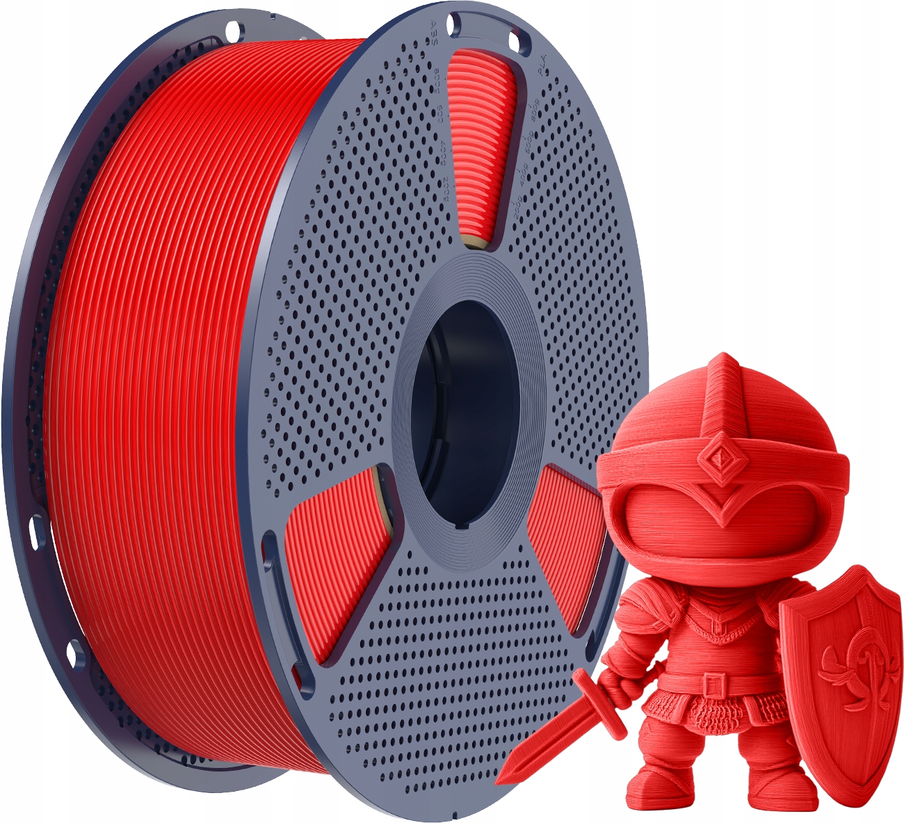 Filament SUNLU PLA Plus Czerwony (RED)