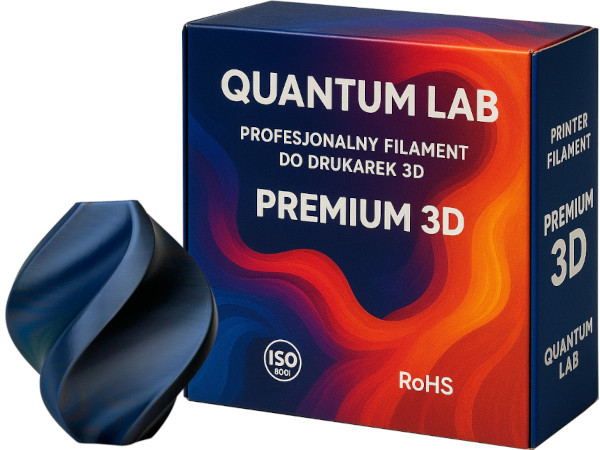 Filament Quantum PLA Plus  Dwukolorowy Jedwabny (DUAL SILK)
