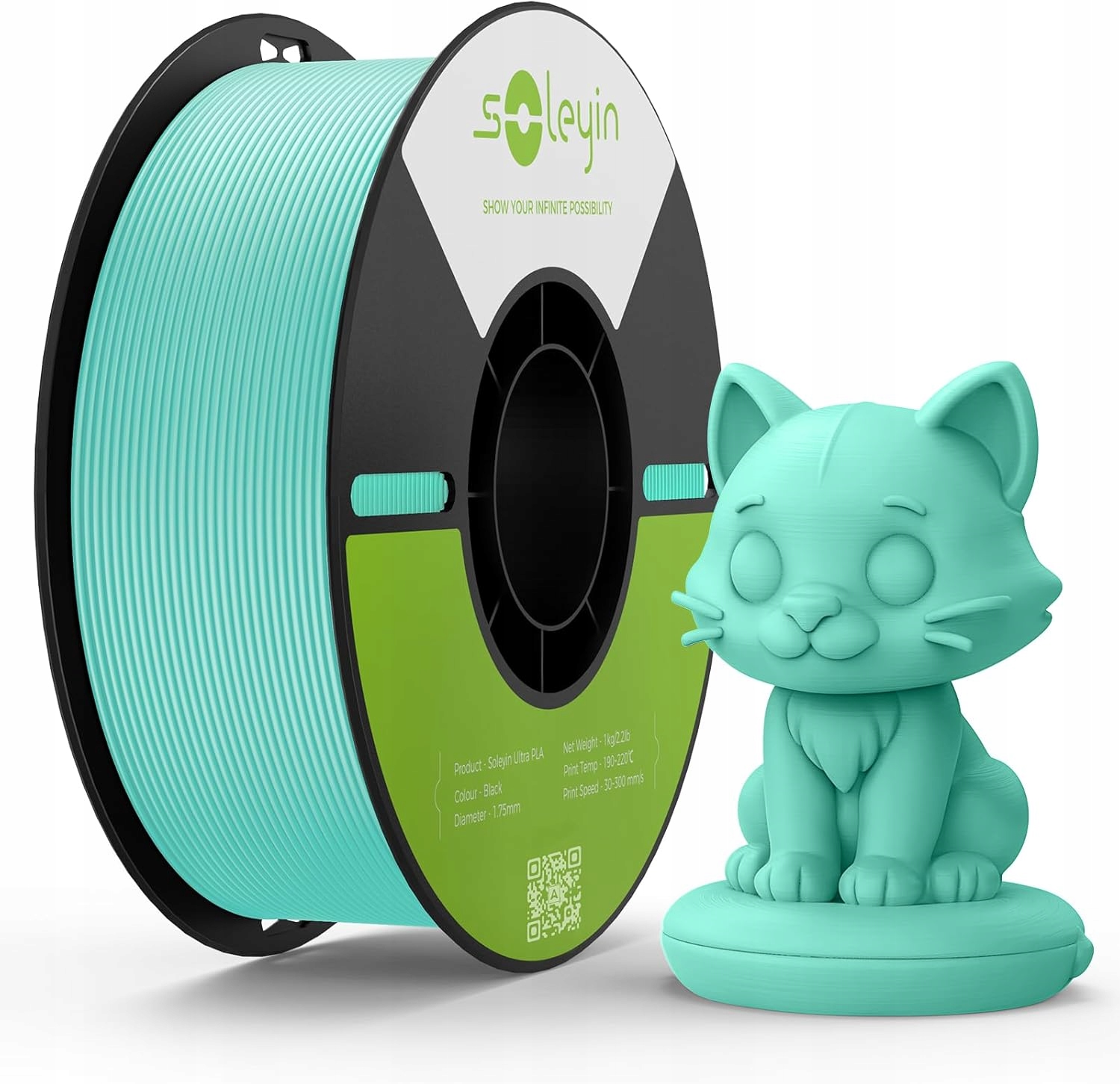 Filament Creality PLA Zielony (GREEN)