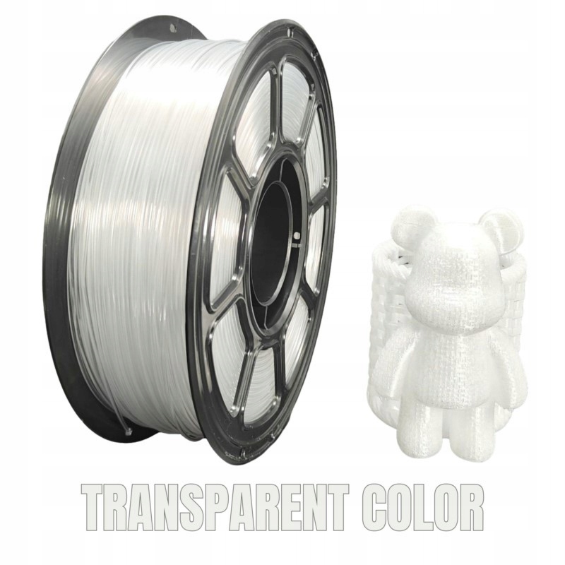 Filament Artimex-Bis PETG Naturalny Przezroczysty (NATURAL TRANSPARENT)