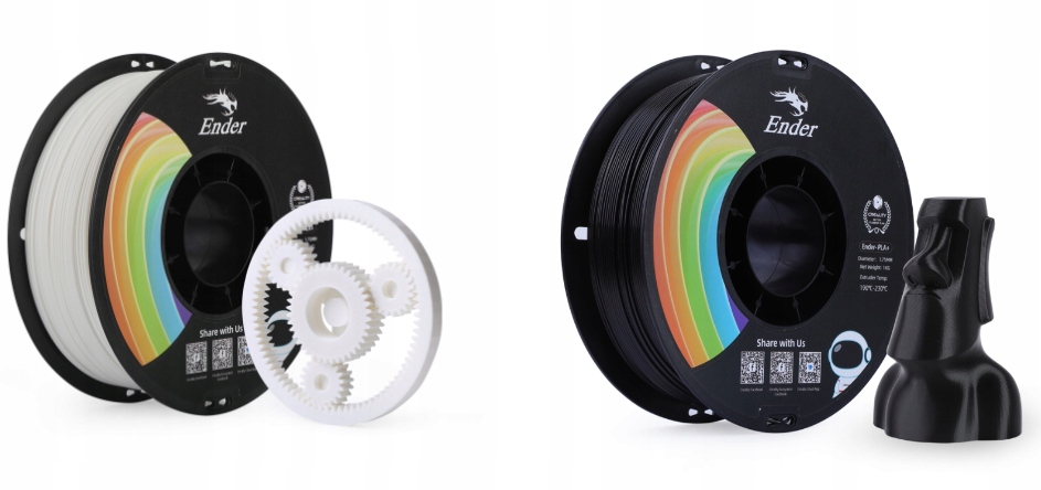 Filament Creality PLA Plus Biały (WHITE)