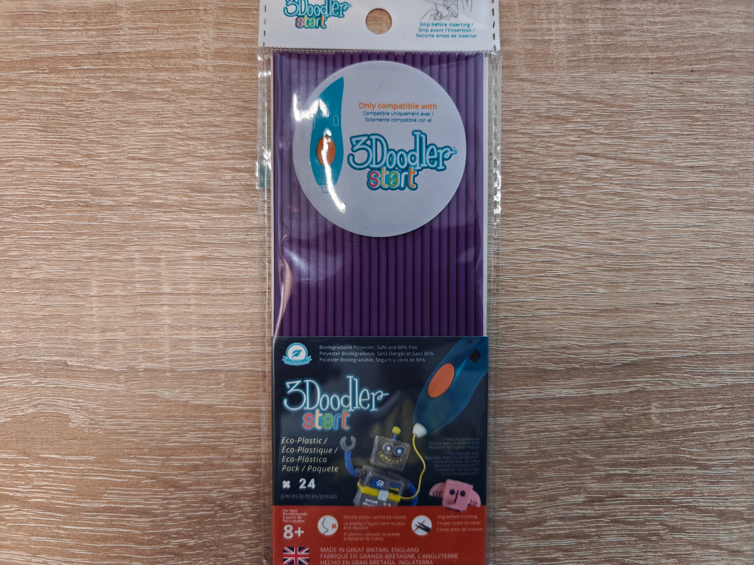 Filament 3Doodler PLA Fioletowy (PURPLE)