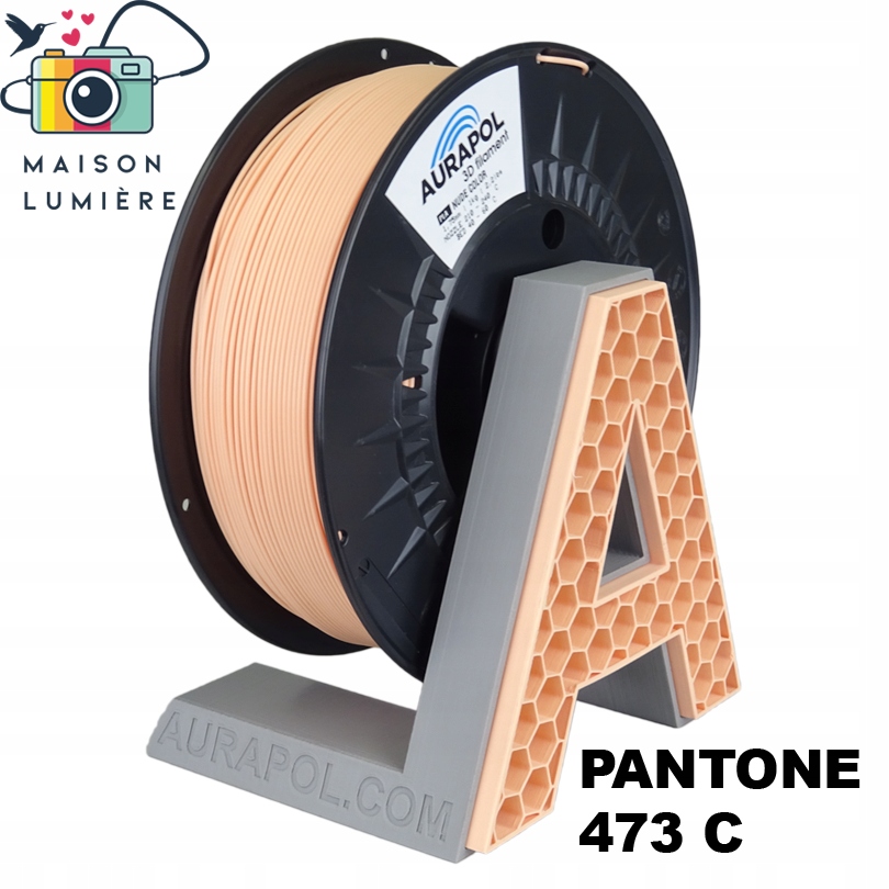 Filament Aurapol PLA Brązowy (BROWN)