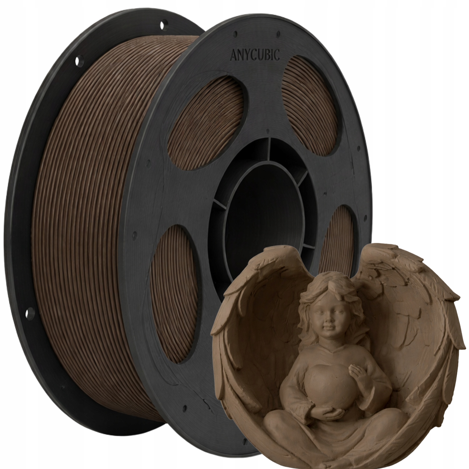 Filament ANYCUBIC PLA Brązowy Matowy (BROWN MATTE)