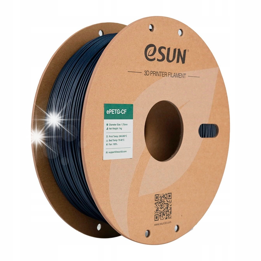 Filament eSUN ABS-CF Niebieski (BLUE)