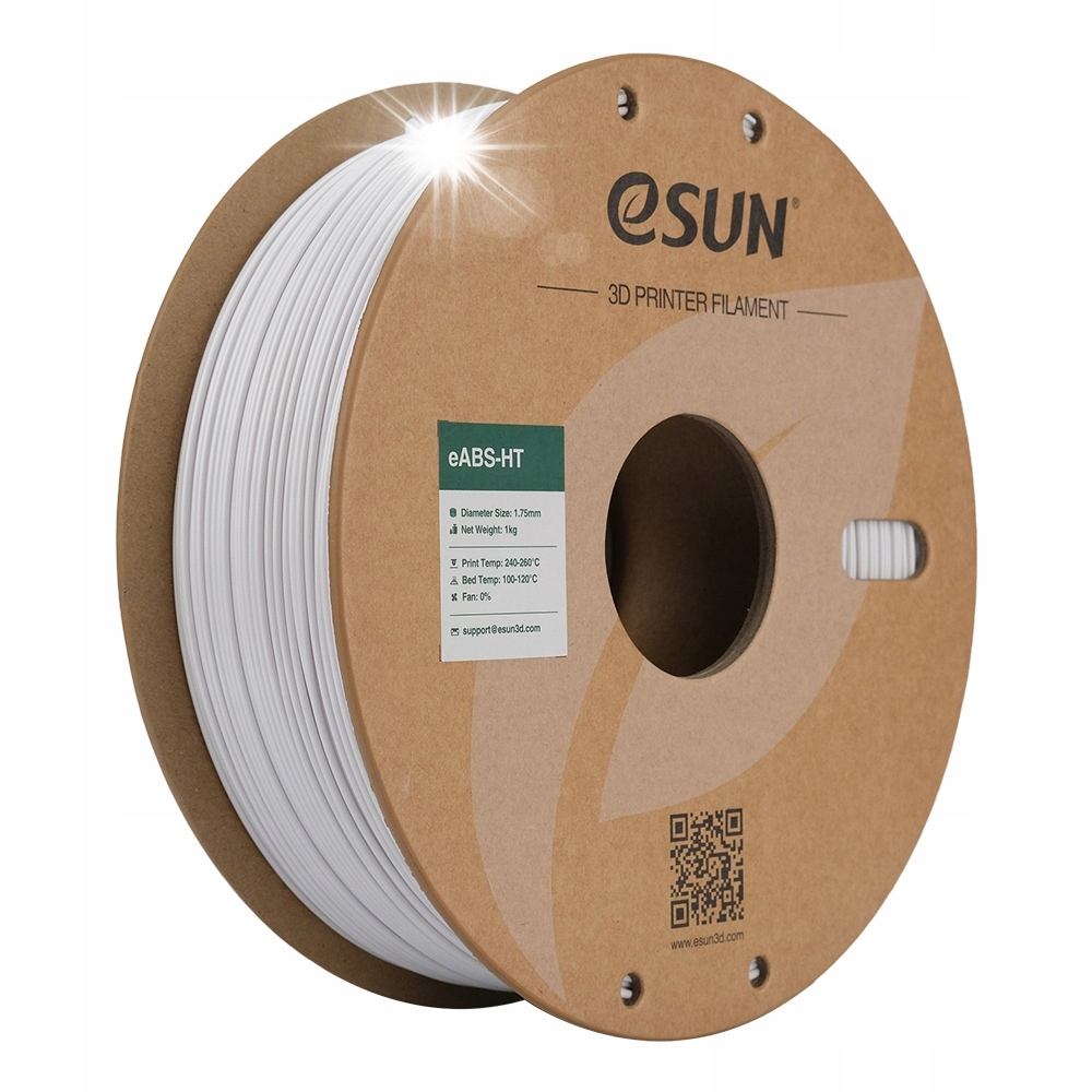 Filament eSUN ABS Biały (WHITE)