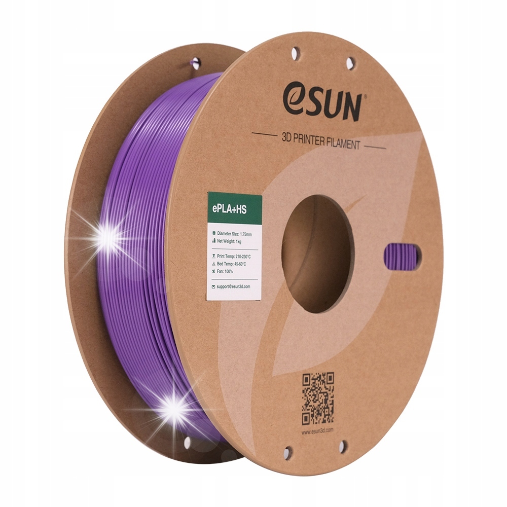 Filament eSUN PLA Plus High-Speed Fioletowy (PURPLE)