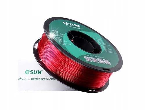 Filament eSUN PETG Czerwony (RED)