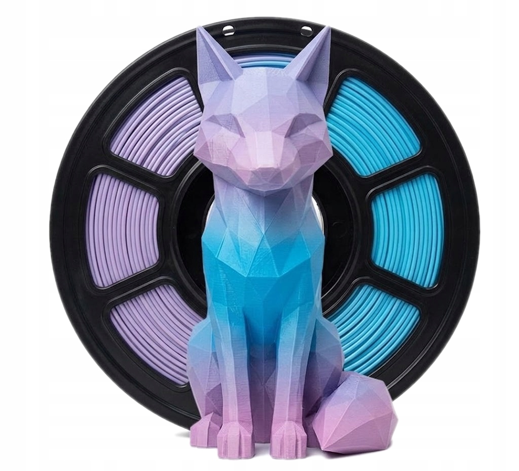 Filament KBR Games PLA  Tęczowy (RAINBOW)