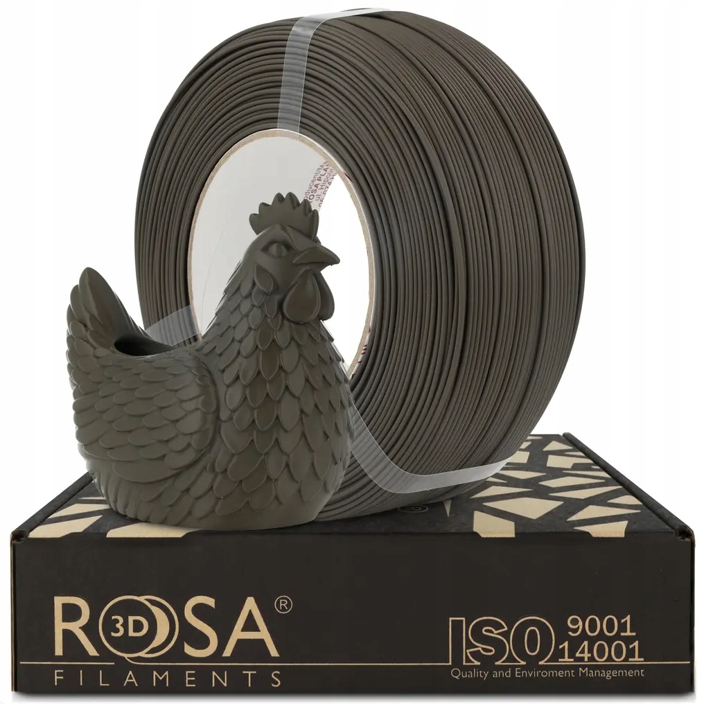 Filament ROSA 3D PLA High-Speed Brązowy Matowy (BROWN MATTE)