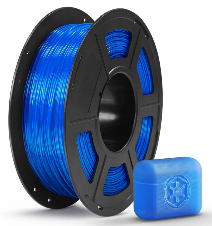 Filament ANYCUBIC TPU Niebieski Przezroczysty (BLUE TRANSPARENT)