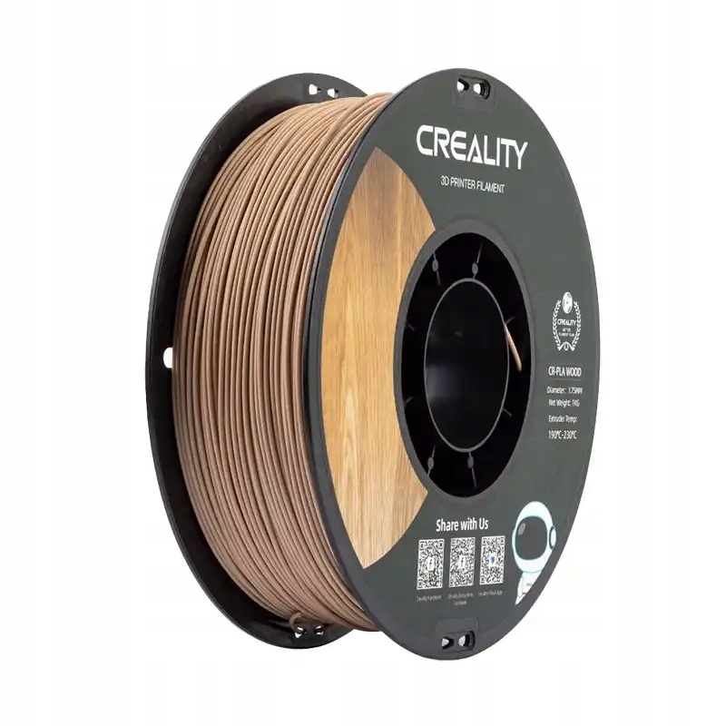 Filament Creality PLA Brązowy Drewniany (BROWN WOOD)