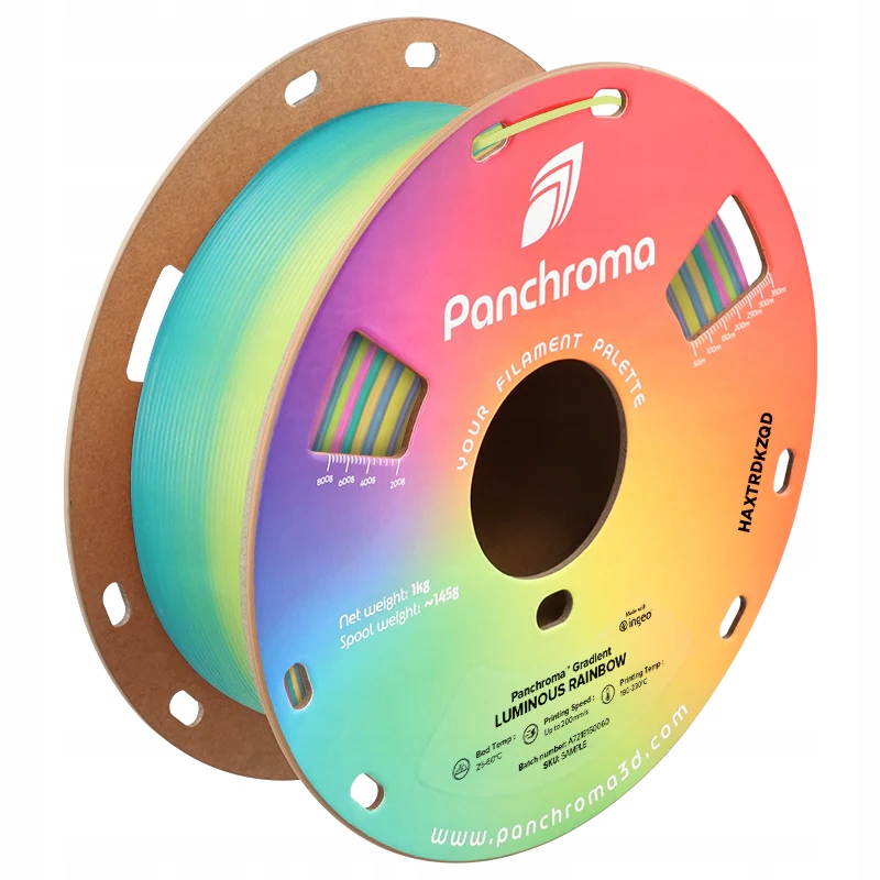 Filament Polymaker PLA High-Speed  Tęczowy (RAINBOW)