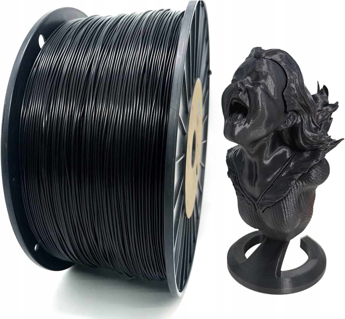 Filament ROSA 3D PLA Plus Czarny (BLACK)