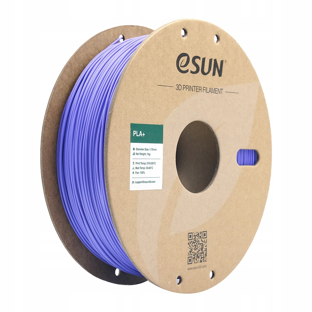 Filament null PLA Plus High-Speed Fioletowy Brokatowy/Mieniący (PURPLE GLITTER)