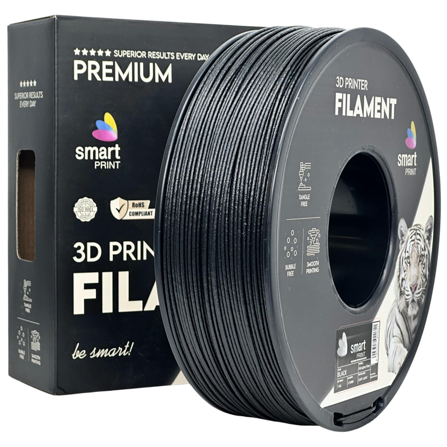 Filament Imagine ASA Czarny (BLACK)