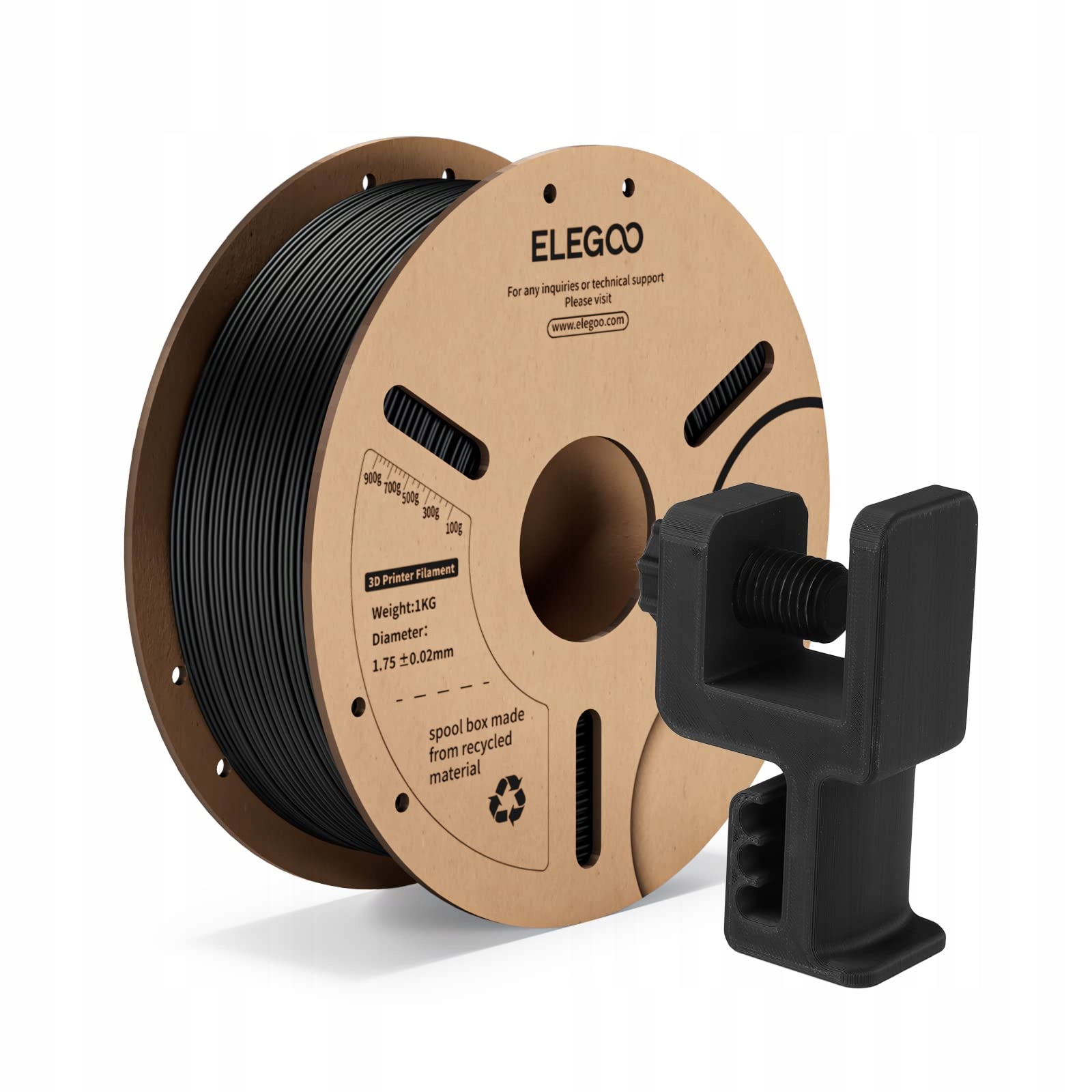 Filament Elegoo PLA Czarny (BLACK)
