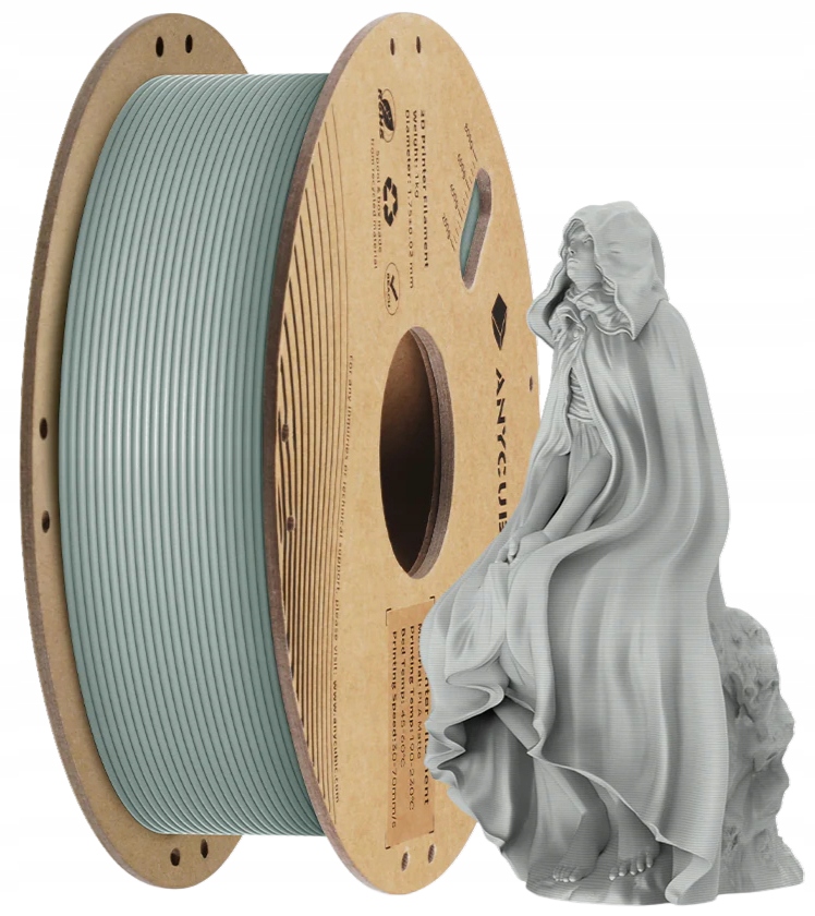 Filament ANYCUBIC PLA Szary Matowy (GRAY MATTE)