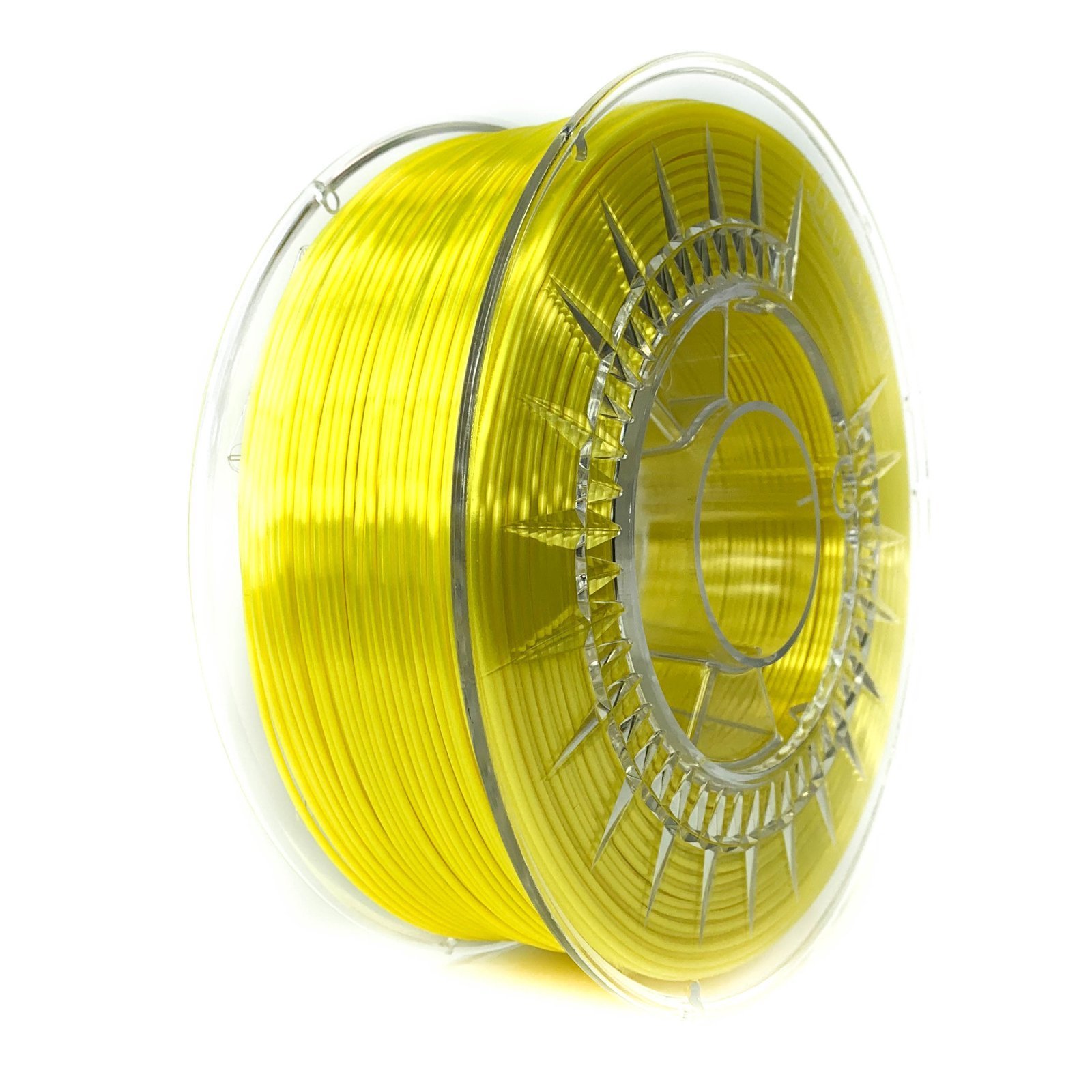 Filament DEVIL DESIGN PLA Żółty Jedwabny (YELLOW SILK)