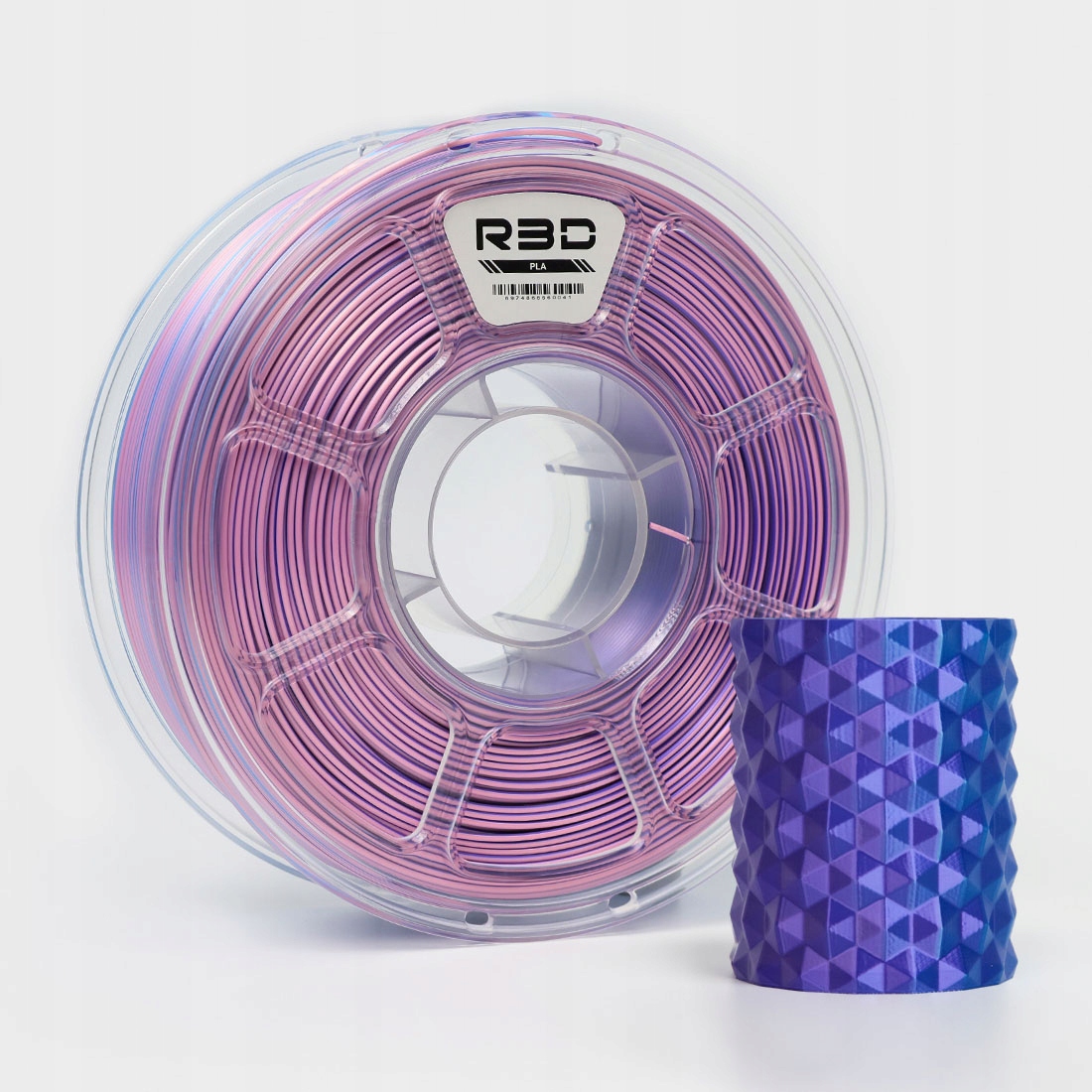 Filament null PLA  Trójkolorowy Jedwabny (TRIPLE SILK)