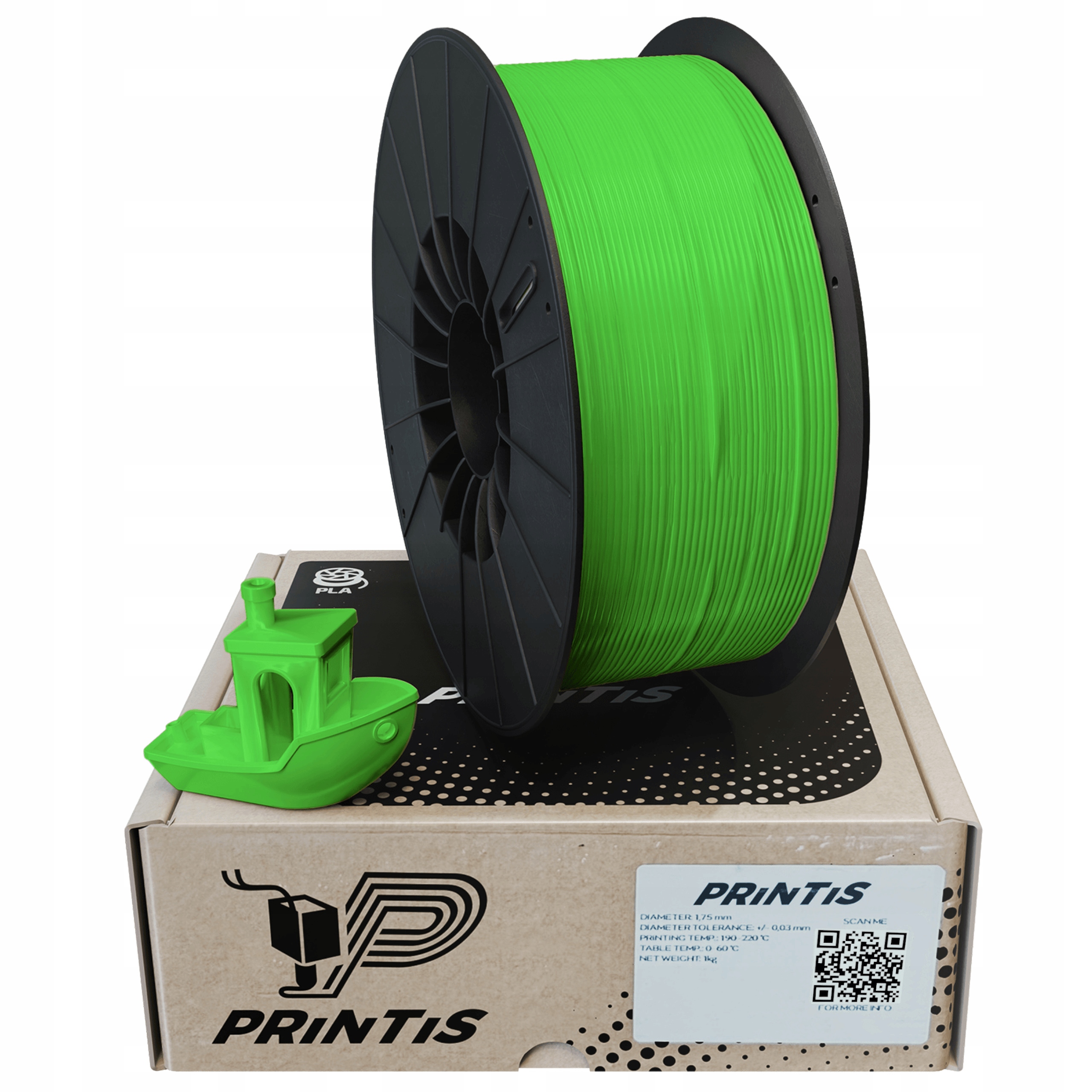 Filament null PLA Zielony (GREEN)