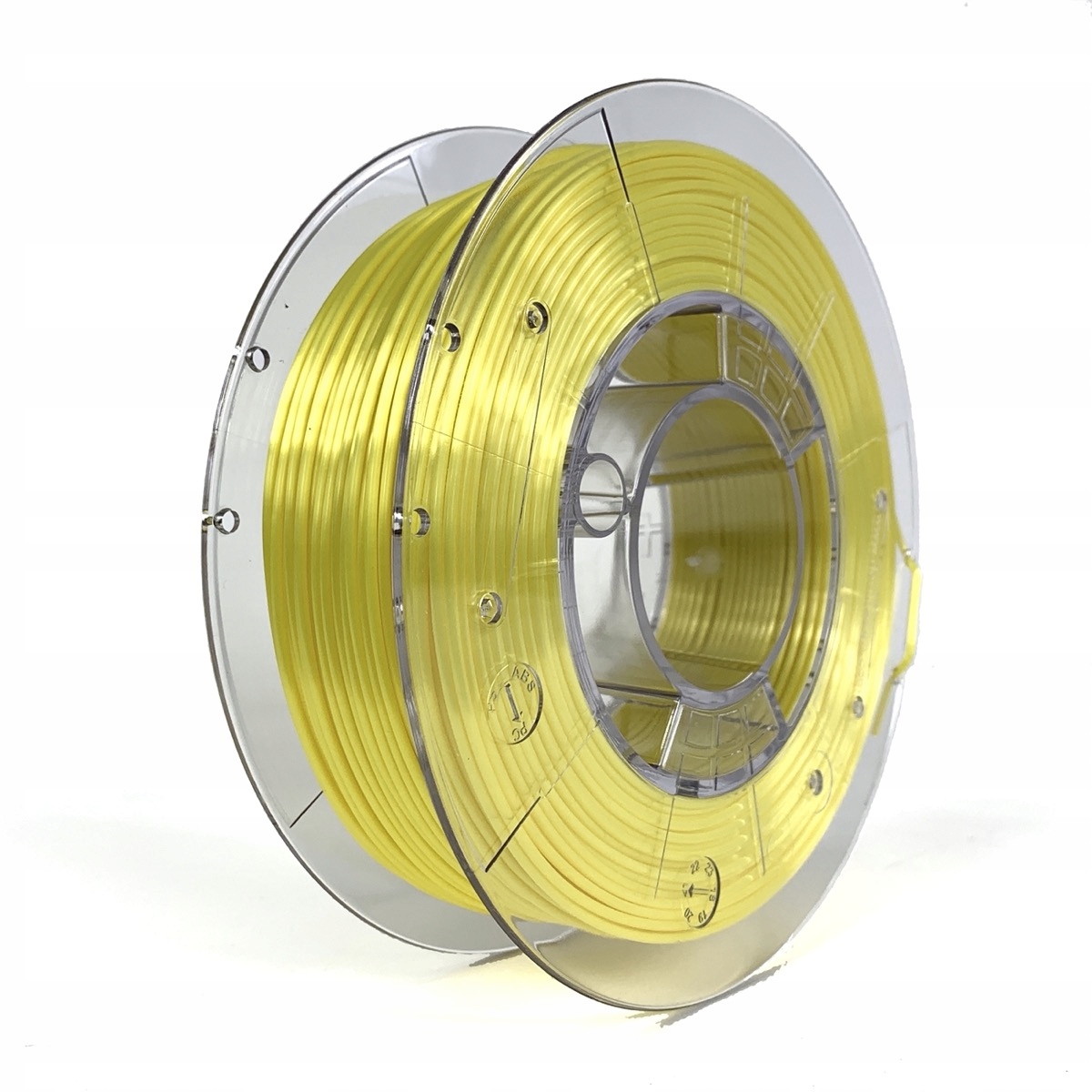 Filament DEVIL DESIGN PLA Żółty Jedwabny (YELLOW SILK)