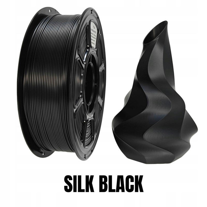 Filament Artimex-Bis PLA Plus Czarny Jedwabny (BLACK SILK)