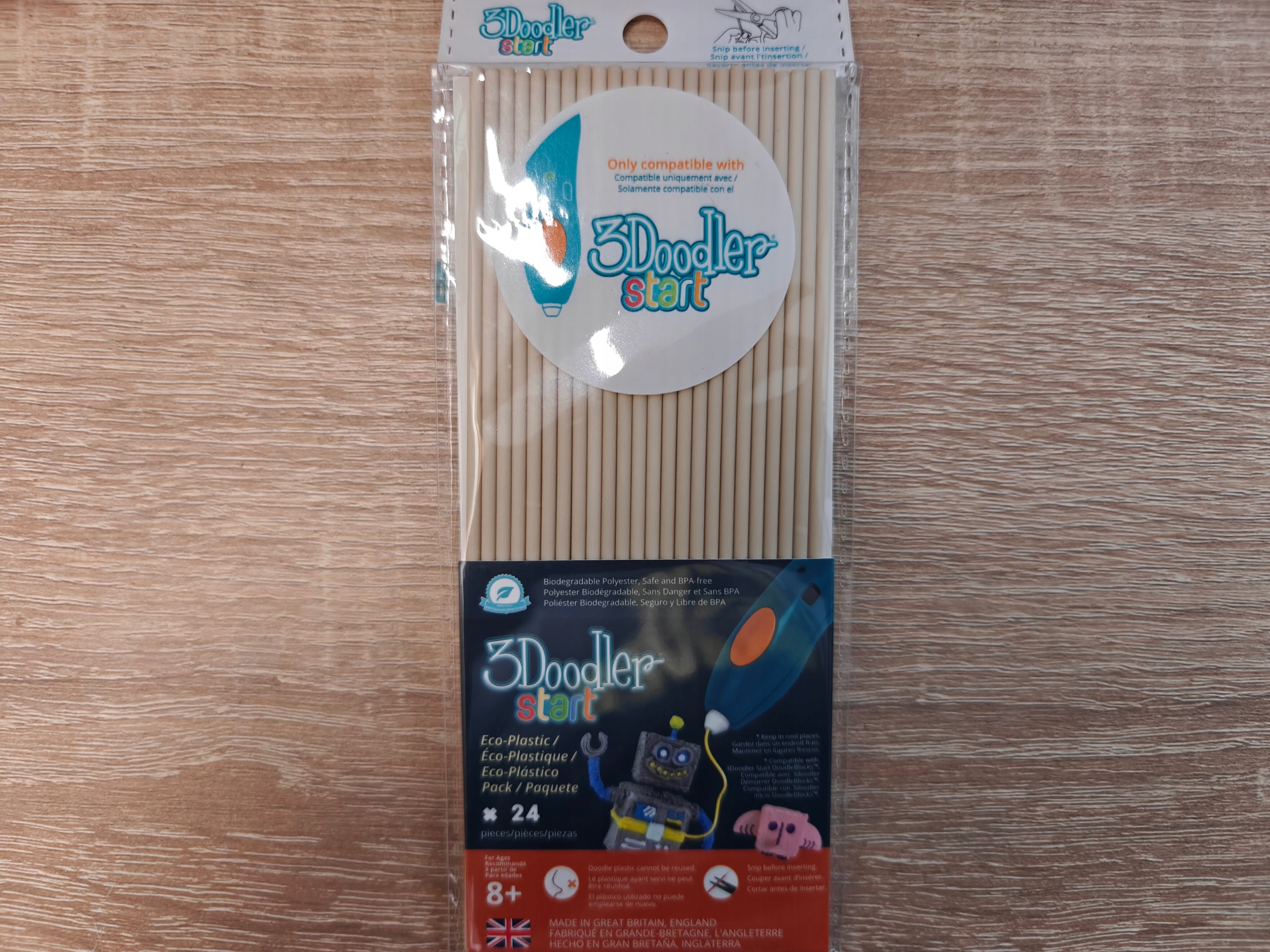 Filament 3Doodler PLA Brązowy (BROWN)