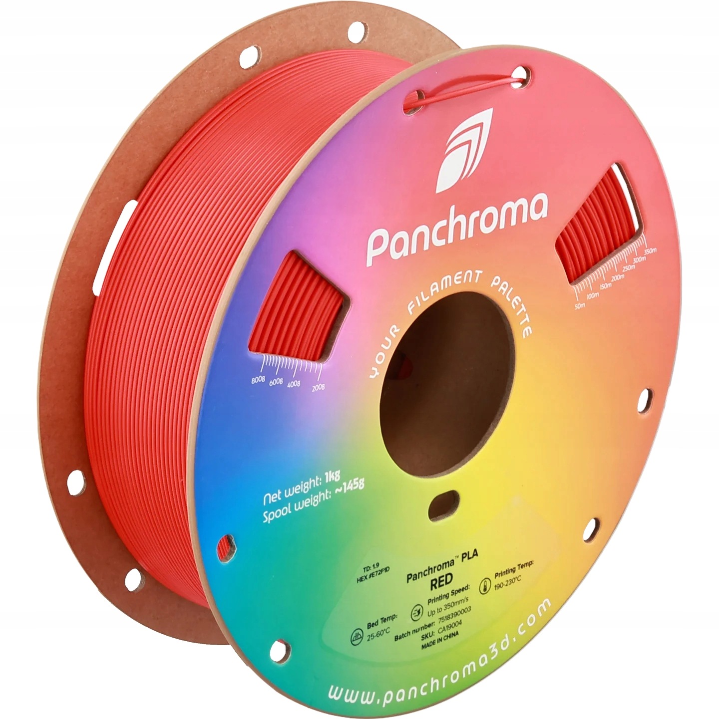Filament Polymaker PLA Czerwony (RED)