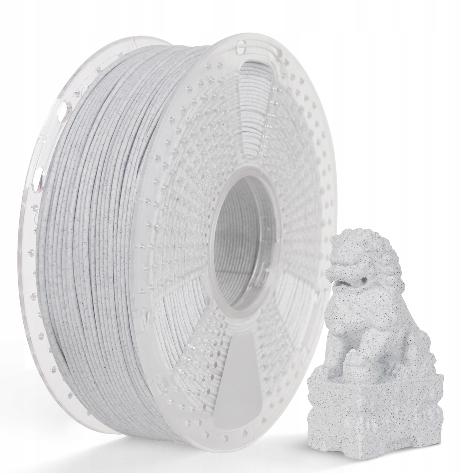 Filament SUNLU PLA Szary Teksturowany (GRAY TEXTURED)