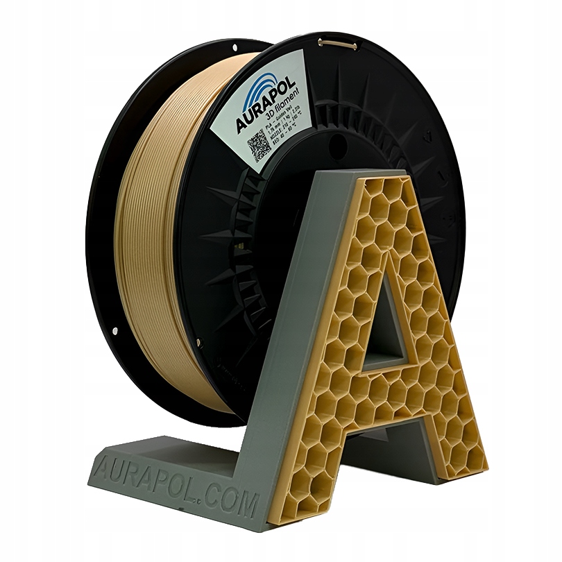 Filament Aurapol PLA Złoty (GOLD)