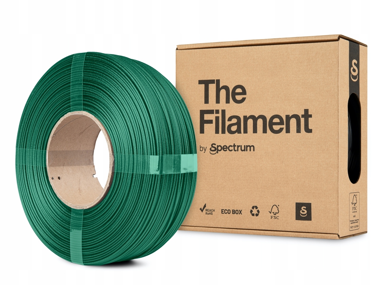 Filament Spectrum PLA-CF Zielony Matowy (GREEN MATTE)