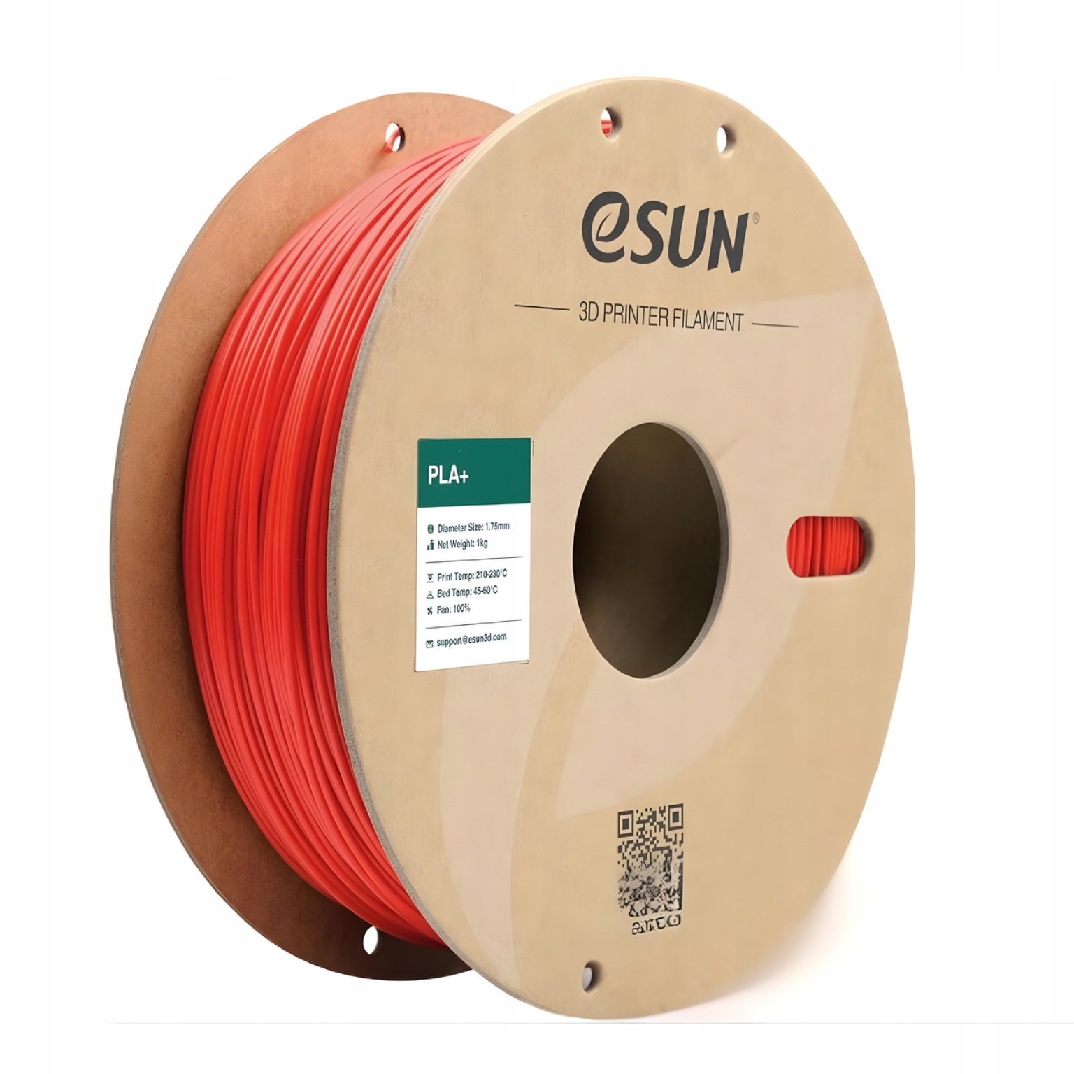 Filament eSUN PLA Plus Czerwony (RED)