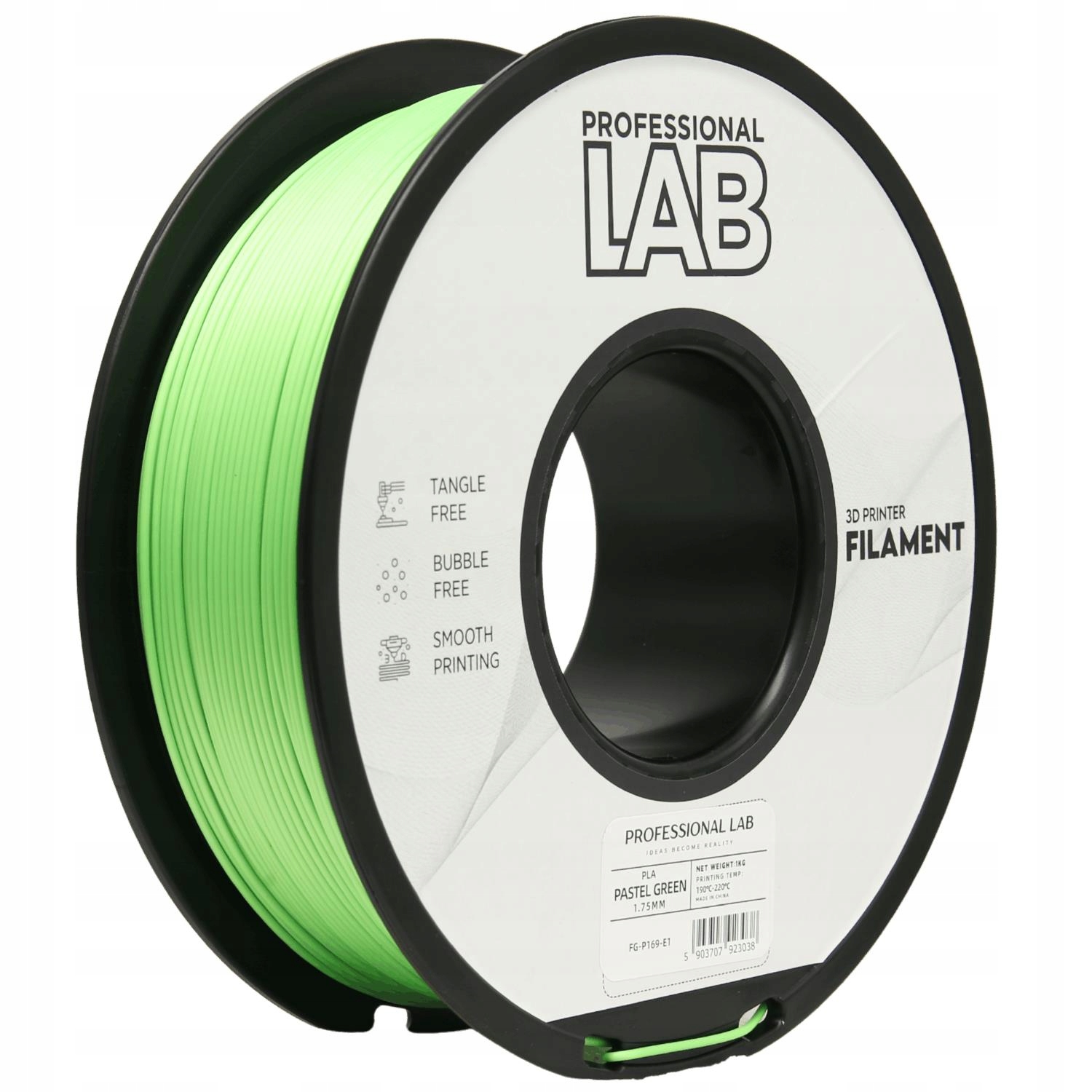 Filament null PLA Zielony (GREEN)