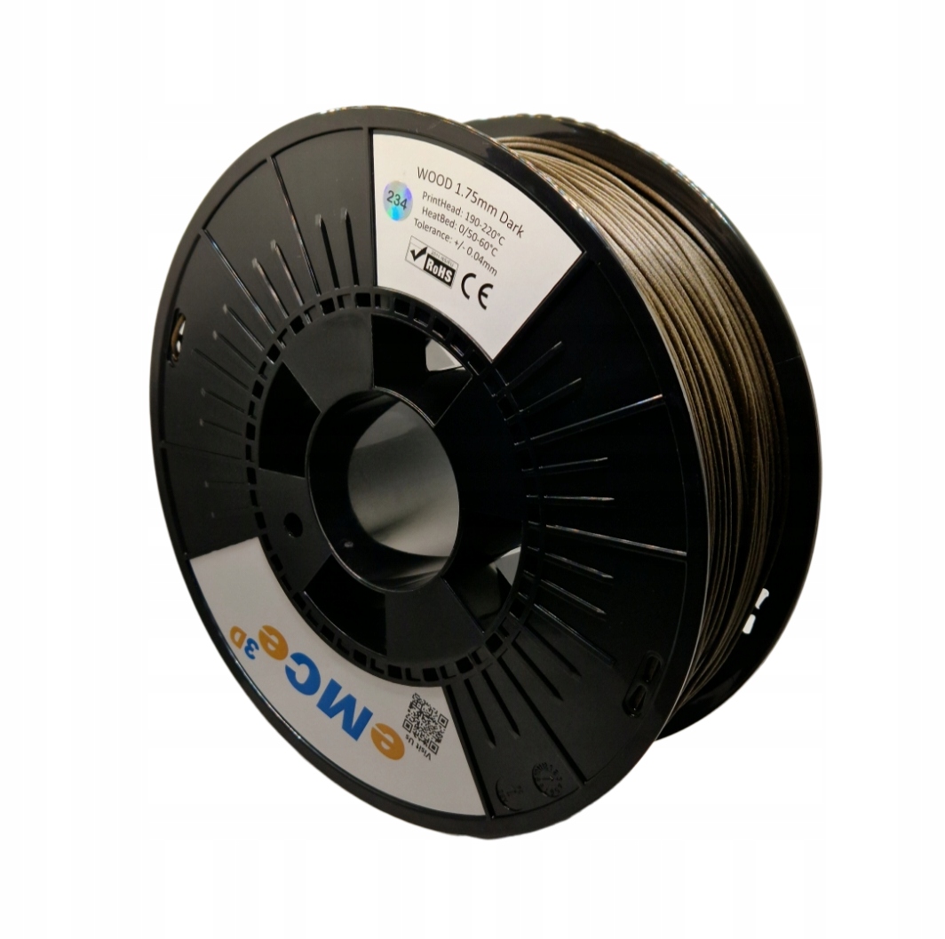 Filament null PLA Brązowy Drewniany (BROWN WOOD)