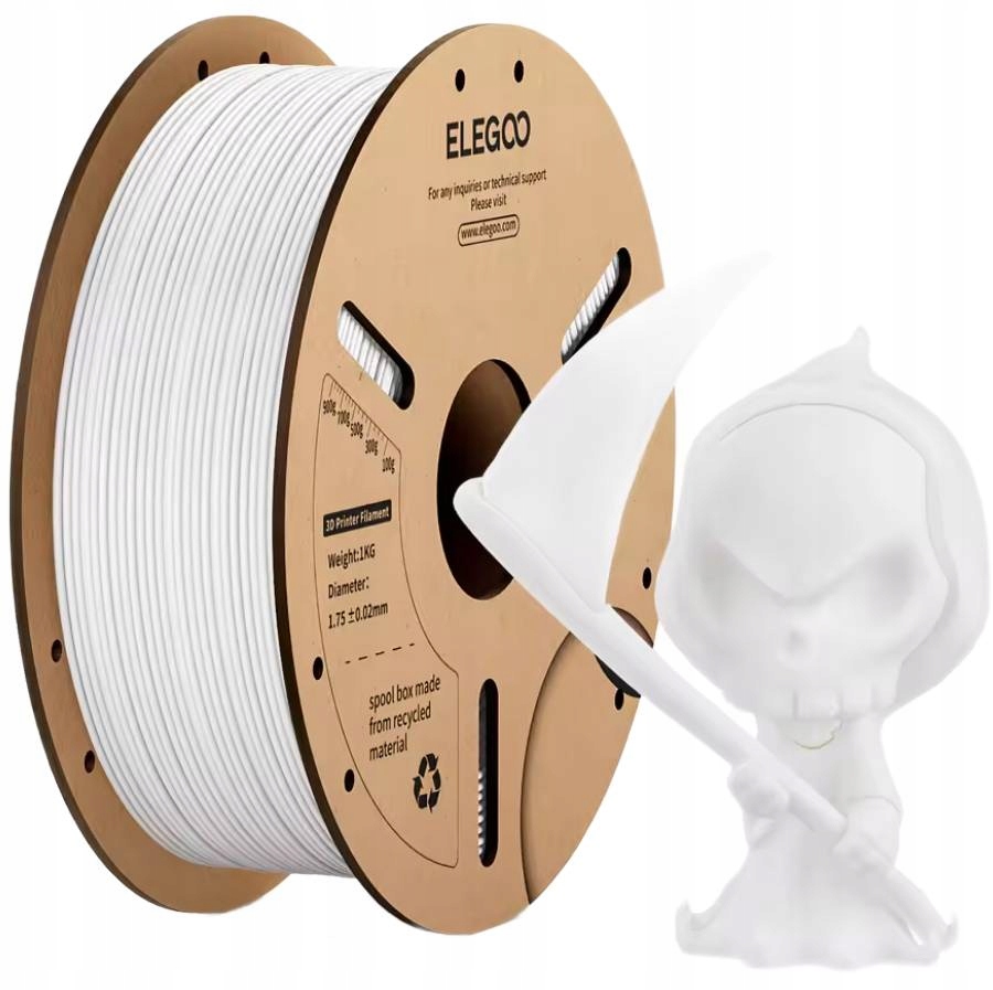 Filament Elegoo PLA Biały (WHITE)
