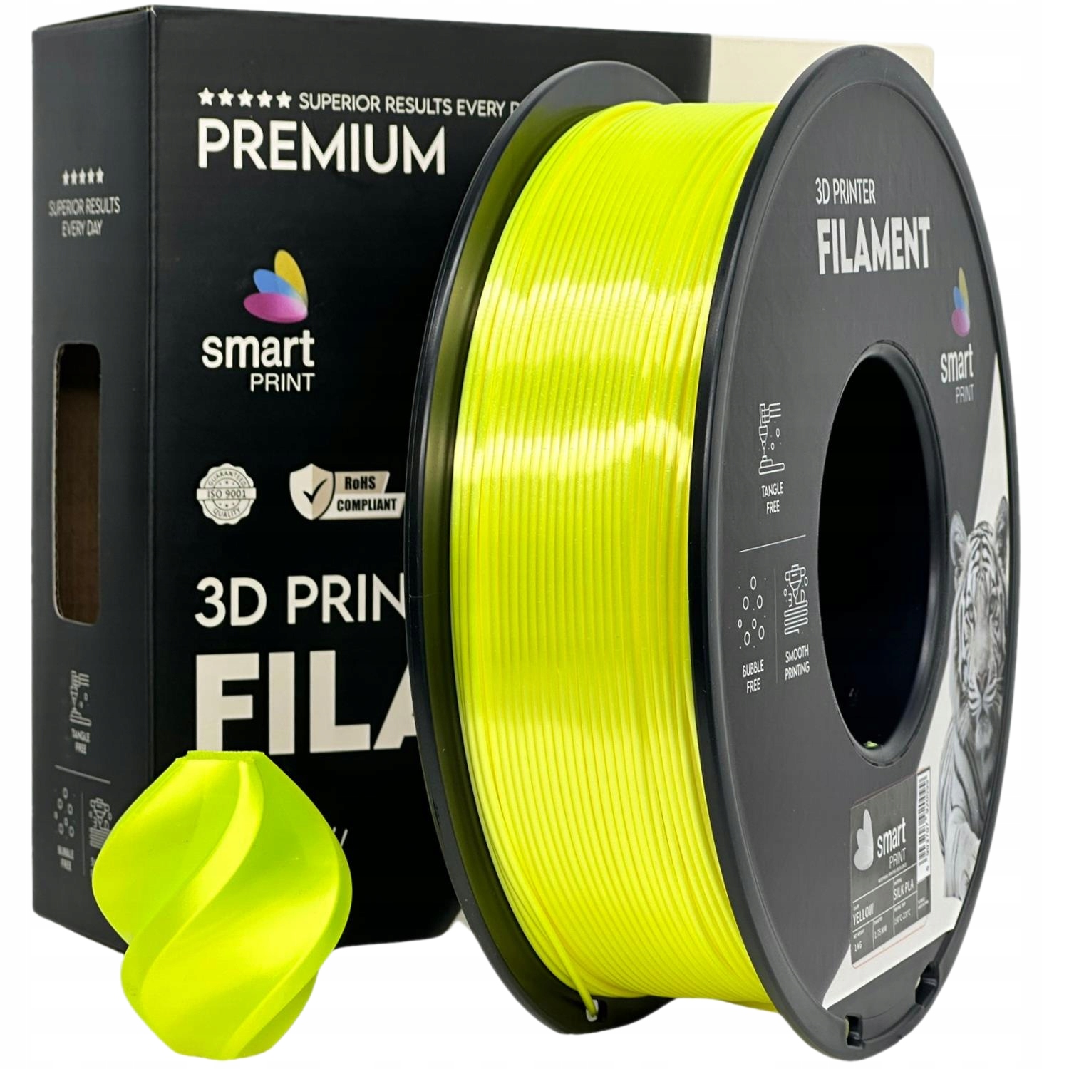 Filament Smart Print PLA Plus Żółty Jedwabny (YELLOW SILK)