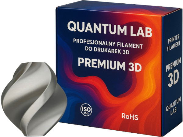 Filament Quantum PETG Srebrny (SILVER)