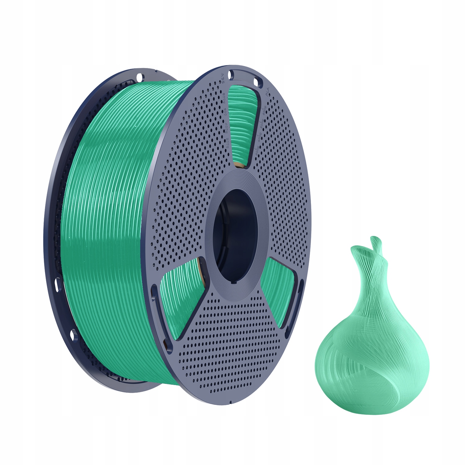 Filament SUNLU PLA Zielony Przezroczysty (GREEN TRANSPARENT)