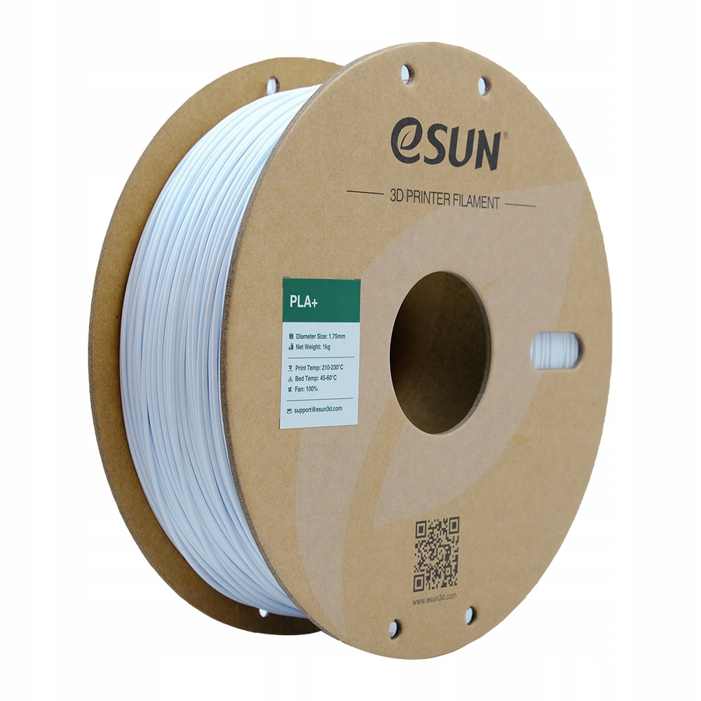 Filament null PLA Plus High-Speed Biały Brokatowy/Mieniący (WHITE GLITTER)