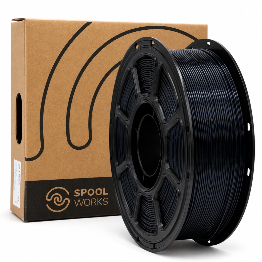 Filament SpoolWorks PLA-LW Czarny Jedwabny (BLACK SILK)
