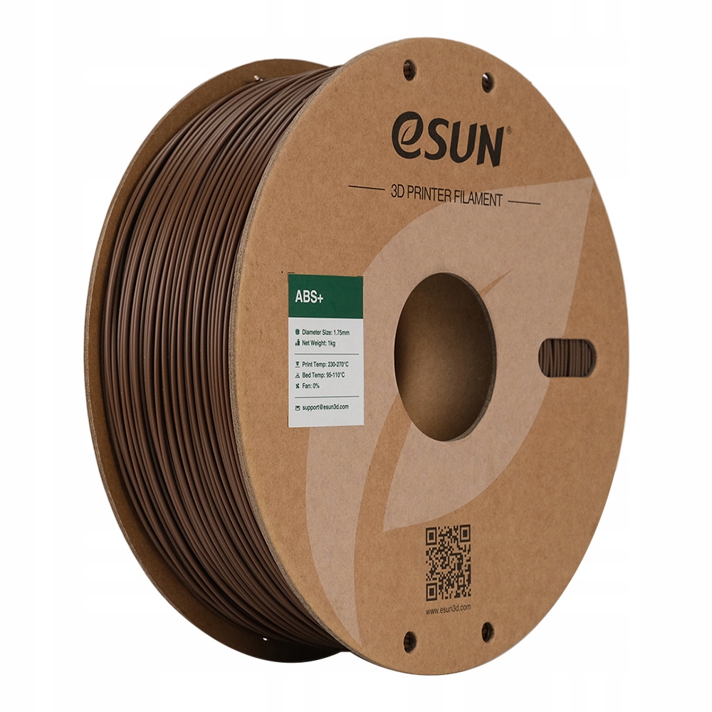 Filament eSUN ABS Plus Brązowy (BROWN)