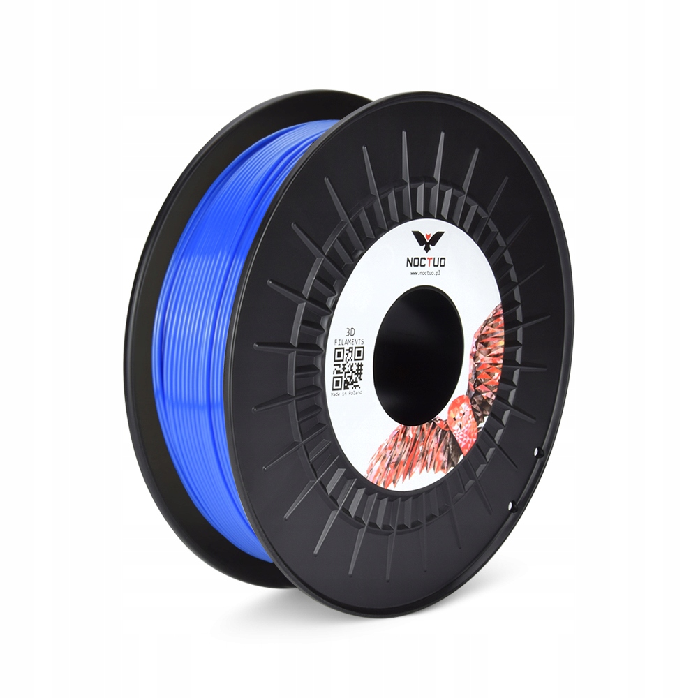 Filament Noctuo PETG High-Speed Niebieski Przezroczysty (BLUE TRANSPARENT)