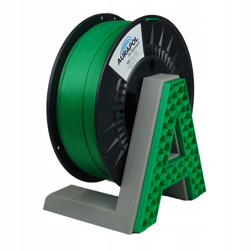 Filament Aurapol PLA Zielony Przezroczysty (GREEN TRANSPARENT)