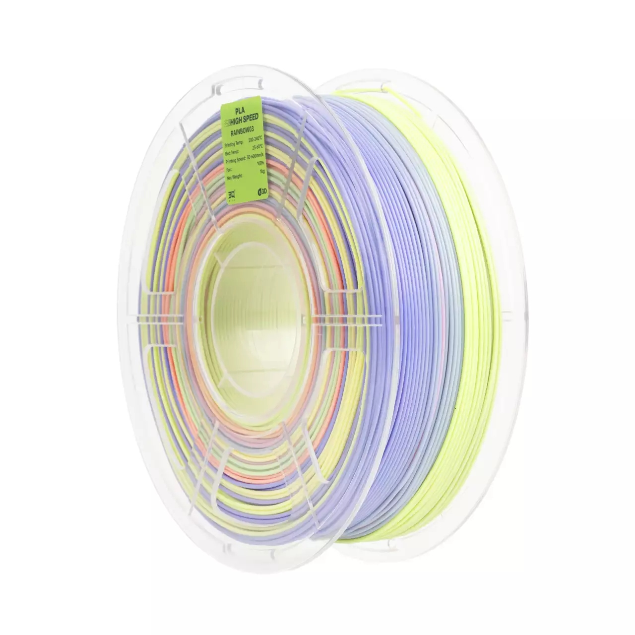 Filament BigTreeTech PLA High-Speed  Tęczowy (RAINBOW)