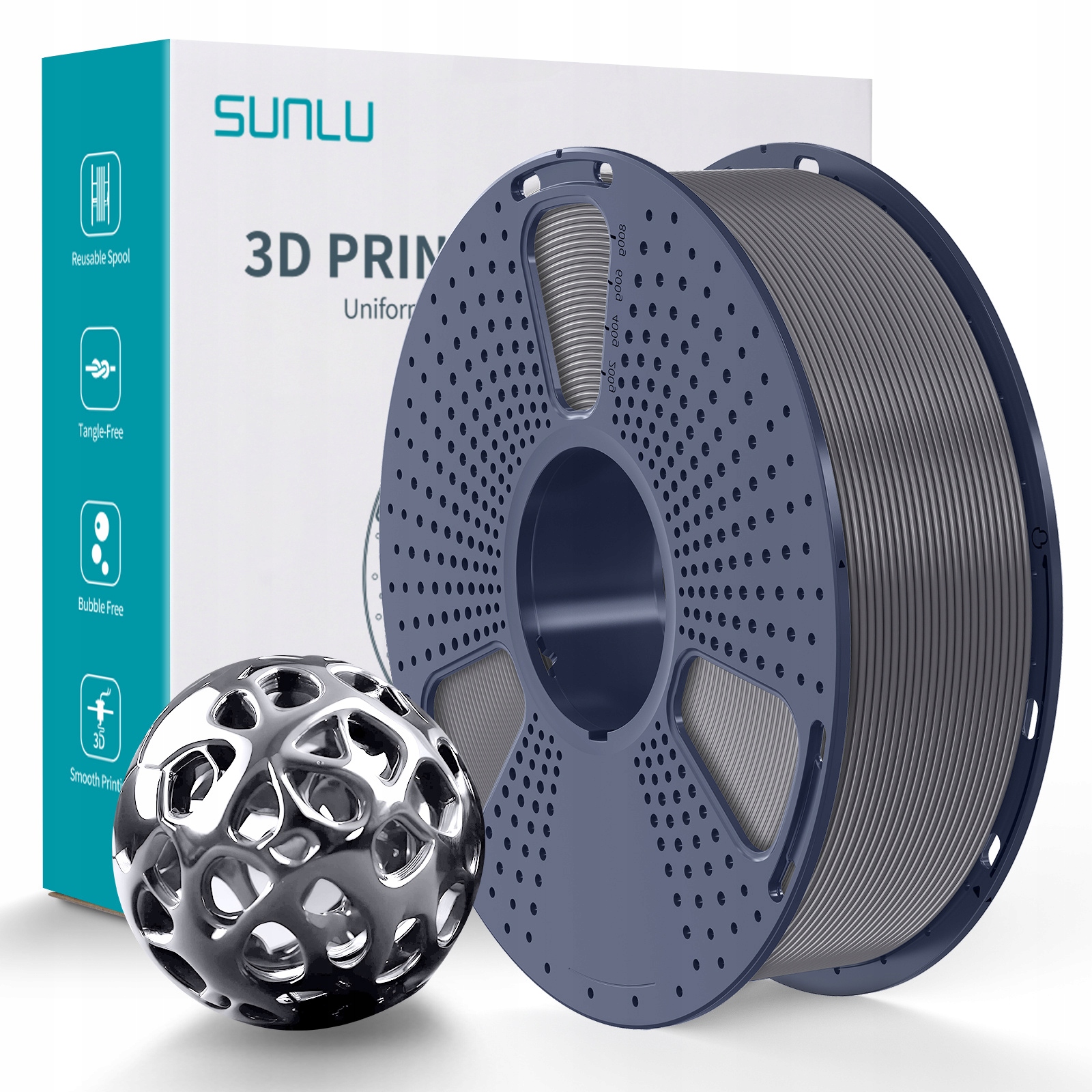 Filament SUNLU TPU Szary (GRAY)